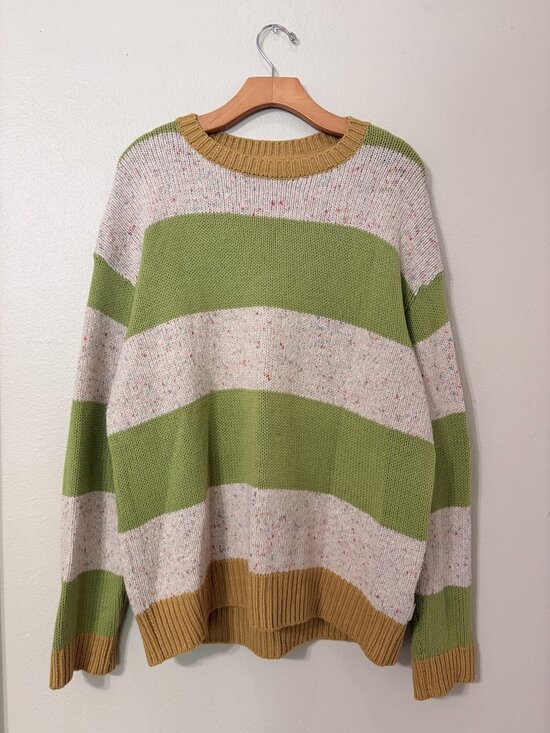 Urban Outfitters Other - Urban Outfitters Green Striped Jumper